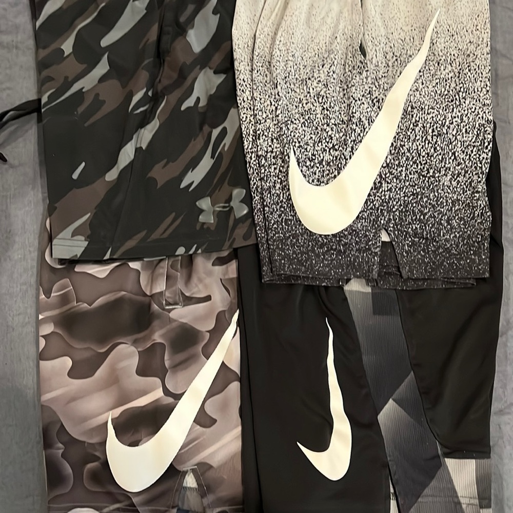 Boys Dry Fit Shorts- Lot of 4